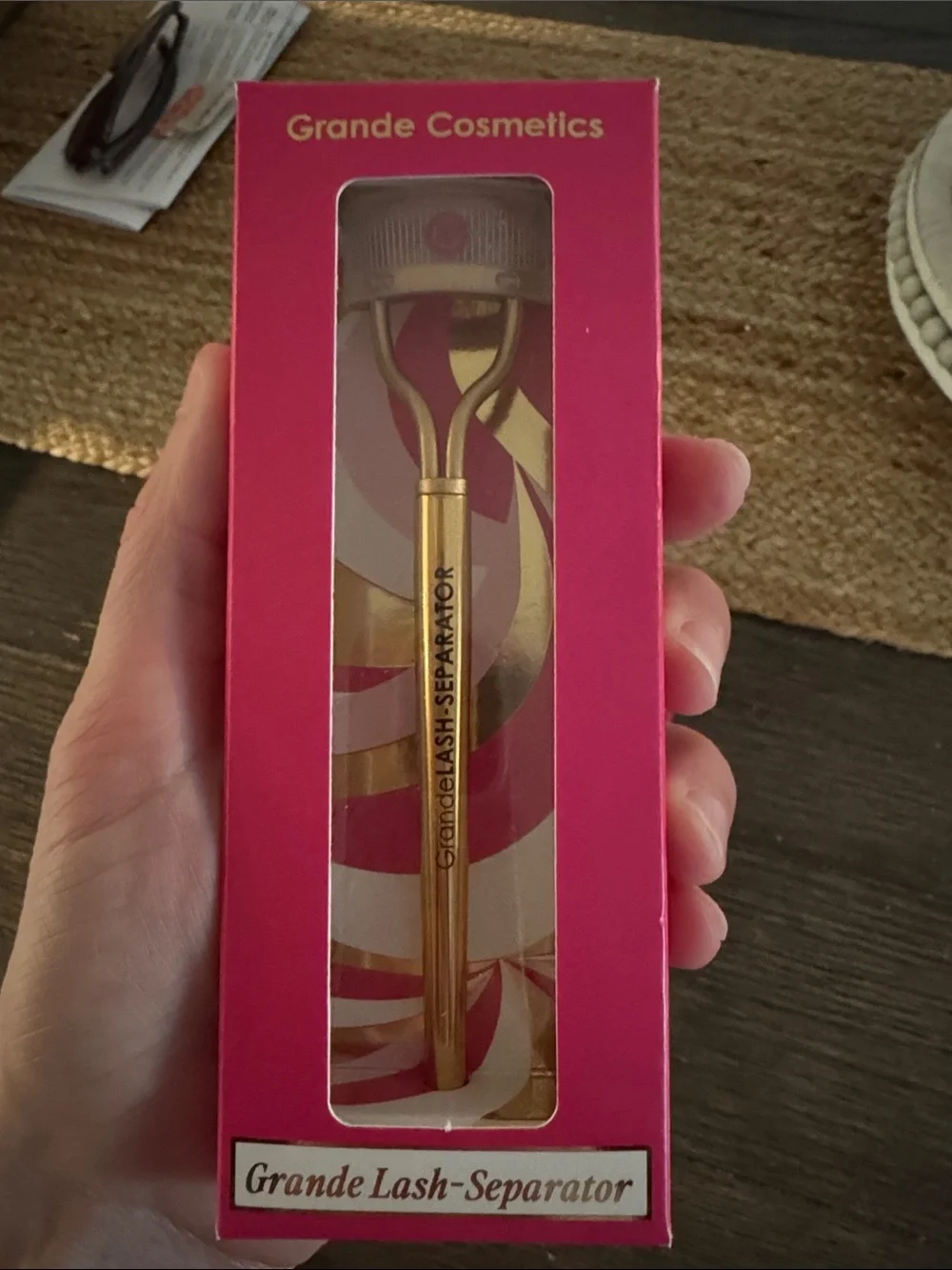 Grande Cosmetics Pink Conditioning Mascara & Lash Separator Set